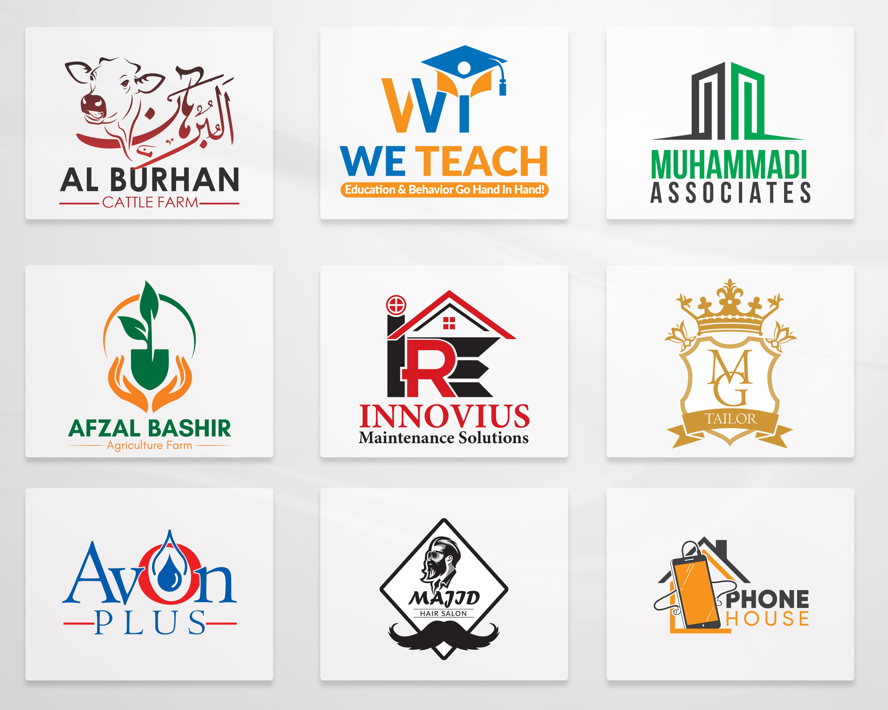 Modern logo design Texas creative branding example 2026