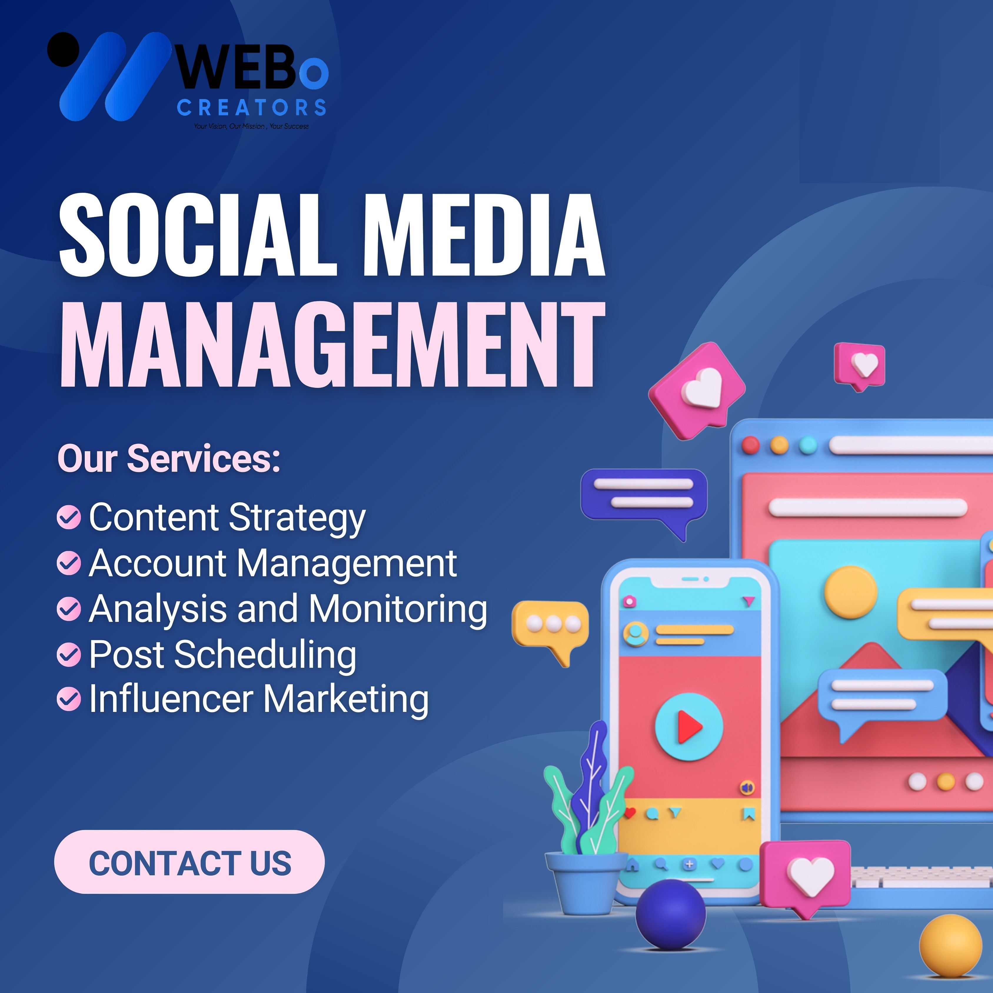 Social Media Management Services, Marketing & Optimization Company in Texas