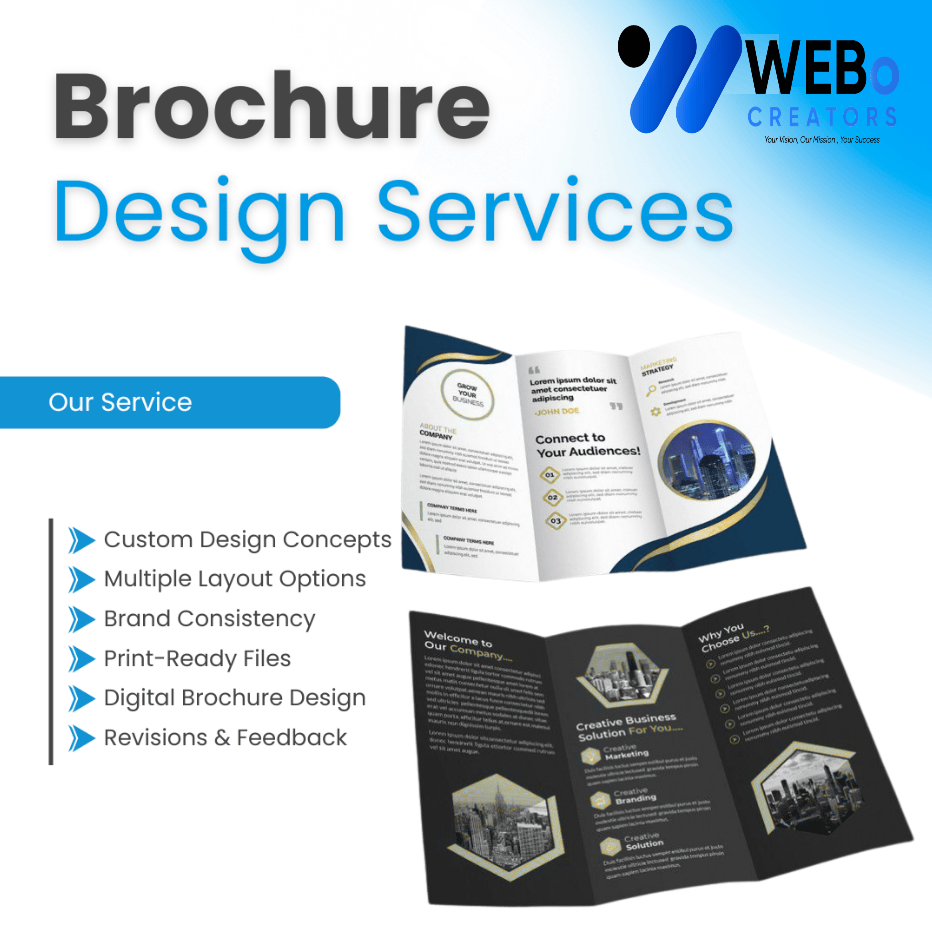 Brochure Design Service in Texas - Custom Brochures For Marketing