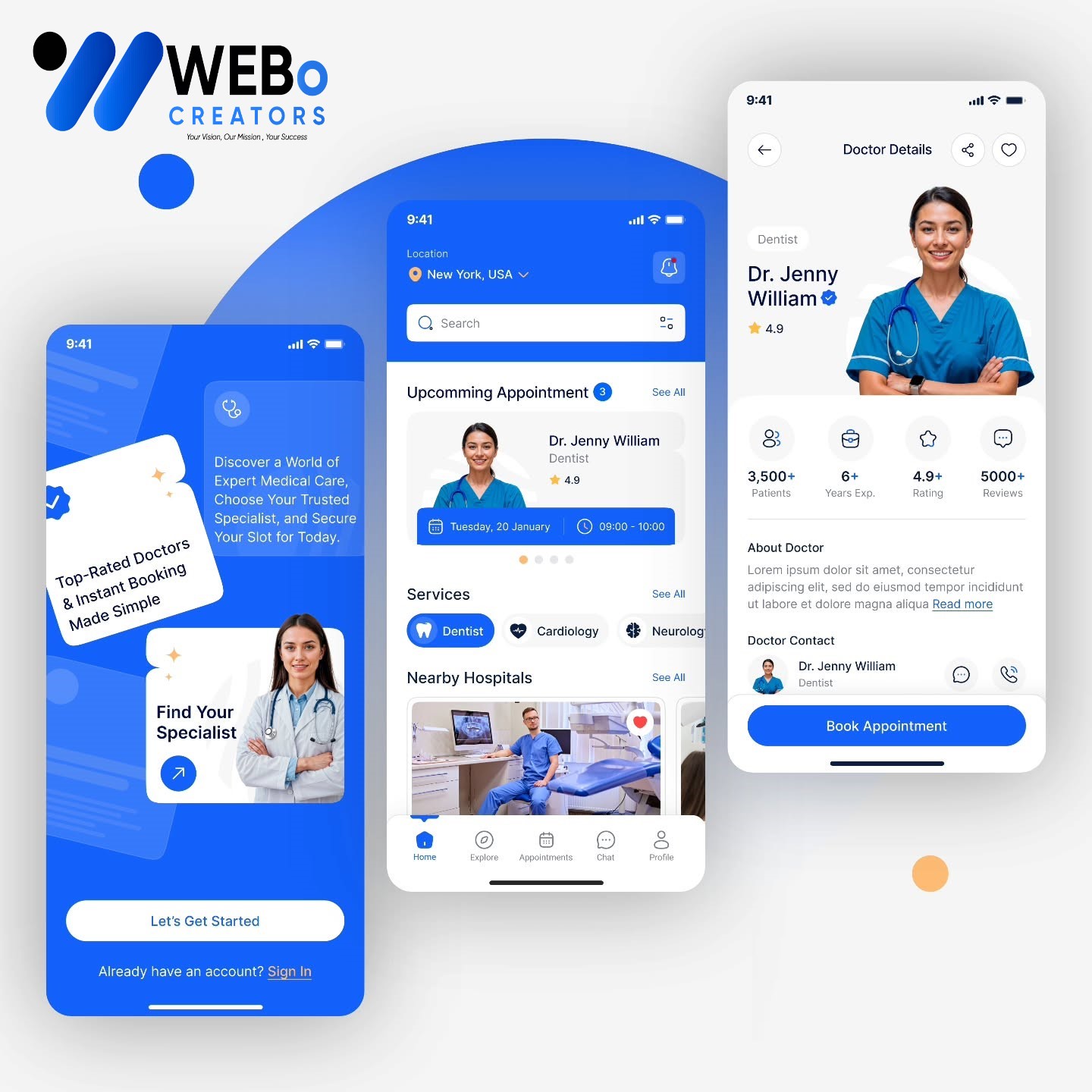iOS App UI/UX Design | Custom iPhone & iPad Interface Design Texas 2026 - Mobile App Design