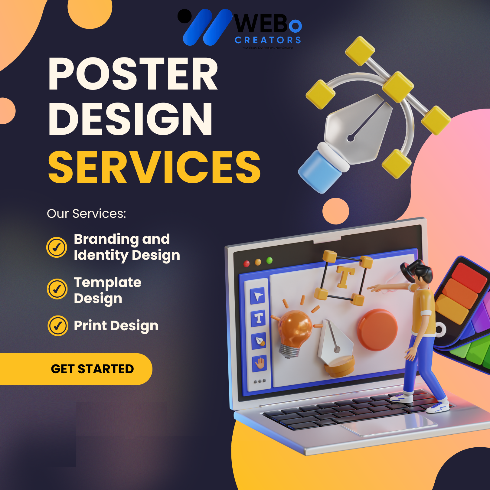 Poster Design Service | Get Powerful Advertising Poster in Texas for Business and Events