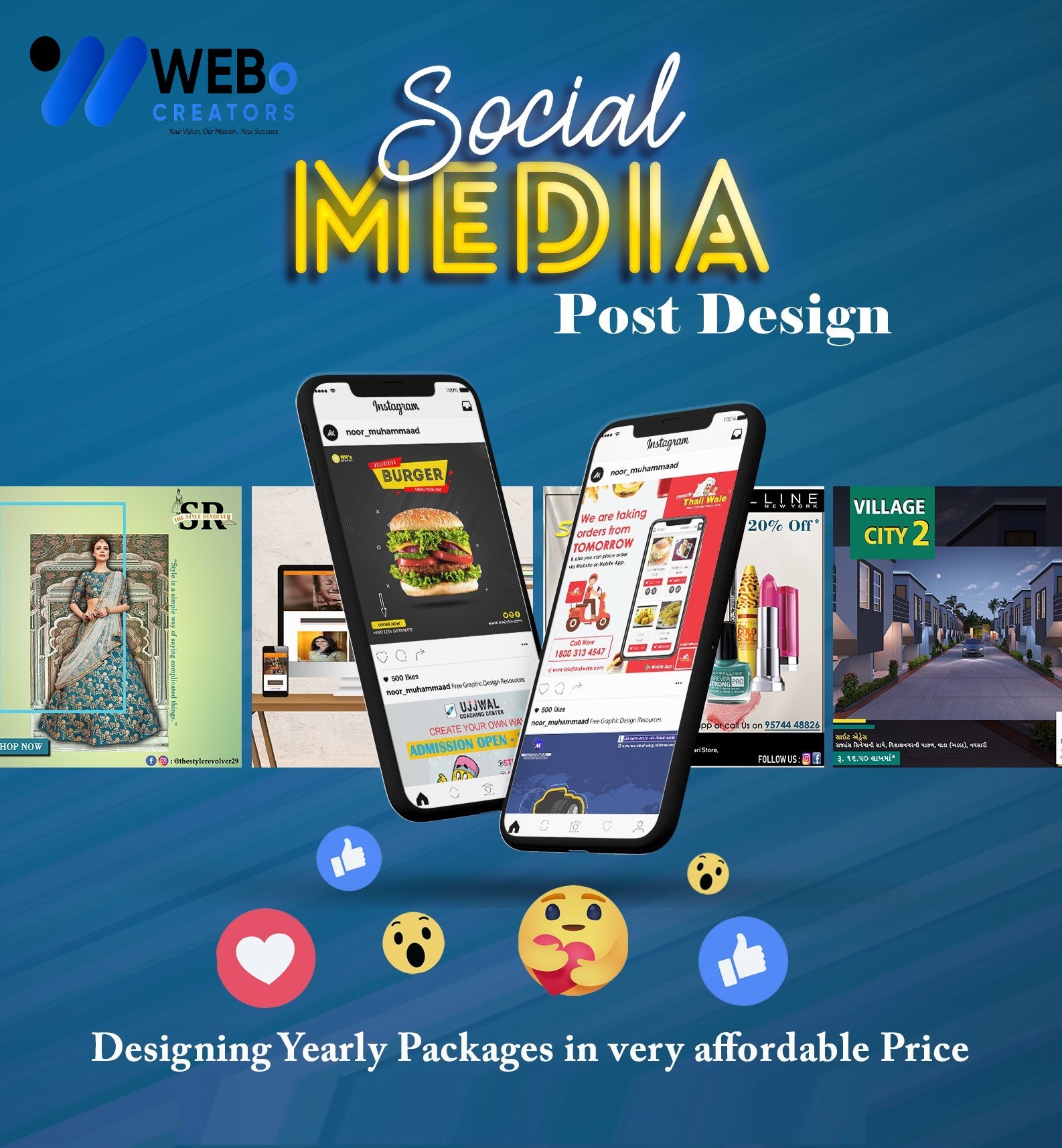 Social Media Post Design Services in Texas for Businesses and Brands